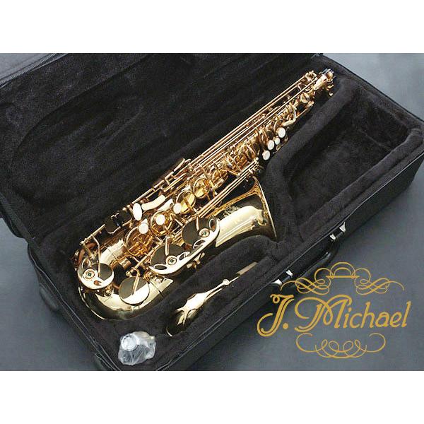 Jマイケル AL-780 アルトサックスセット セミハードケース付 初心者