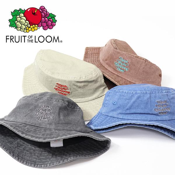 FRUIT OF THE LOOM（フルーツオブザルーム） ピグメント加工 刺繍