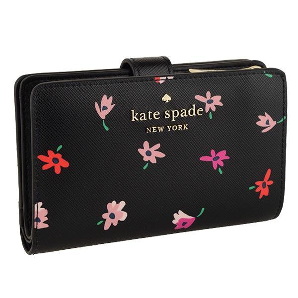 kate spade 花柄 二つ折り財布 【公式通販】