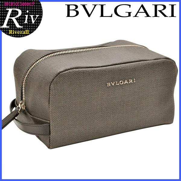 BVLGARI（ブルガリ） ポーチ メンズ トラベルポーチ セカンドバッグ