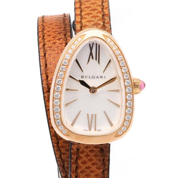 BVLGARI ブルガリ リボン シェル ブローチ K18 BVLGARI ブルガリ