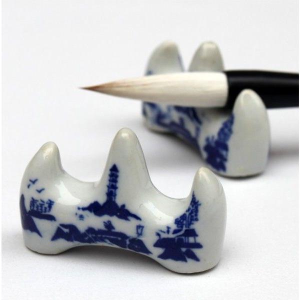 中国古美術・旧蔵の磁器・琺瑯彩粉彩鎏金瓷器筆洗・置物・書道具