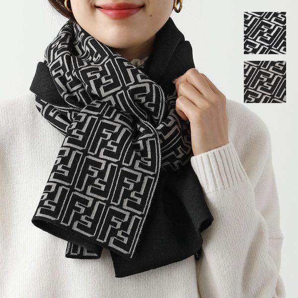 FENDI（フェンディ） マフラー FXS124 ALGS レディース ウール FF柄