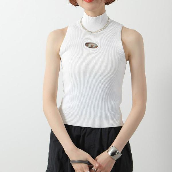 美品✨】DIESEL ディーゼル オーバルD メタルロゴ タンクトップ XL 美