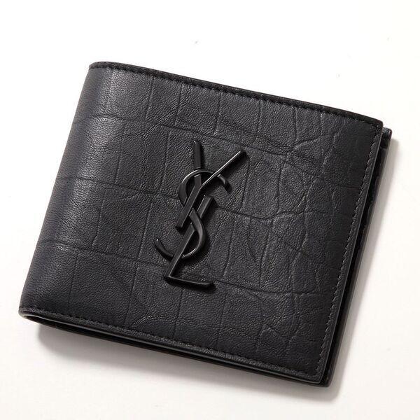 SAINT LAURENT サンローラン 二つ折り財布 453276 C9H0U メンズ