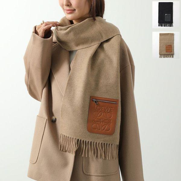 LOEWE（ロエベ） マフラー FSA5SS1W01 レディース カシミヤ ウール