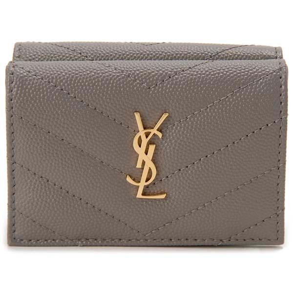 SAINT LAURENT PARIS サンローラン パリ 三つ折り財布 レディース