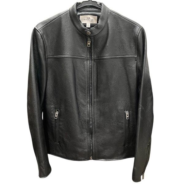 COACH（コーチ） シングルライダースジャケット F86594 Sサイズ レザー