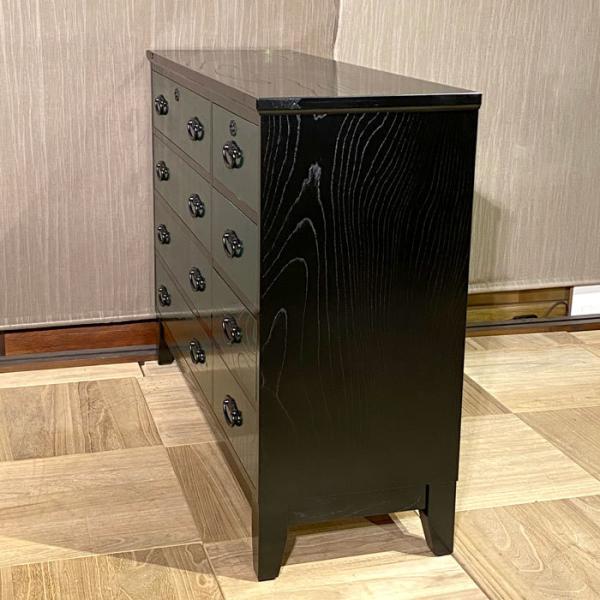 青木産業 箪笥 民芸家具 チェスト 整理箪笥 鍵付き 青木産業 箪笥 民芸