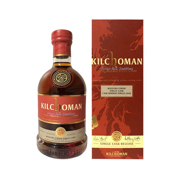 キルホーマン 100%アイラ マディラカスク Y'Sカスク 58％ ウイスキー