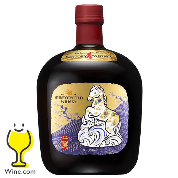 サントリーウイスキー オールド ウイスキー 干支 サントリー 43度 午歳