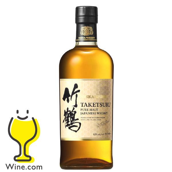 優良配送 ニッカ 竹鶴 ピュアモルト 43度 700ml 箱なし ニッカ