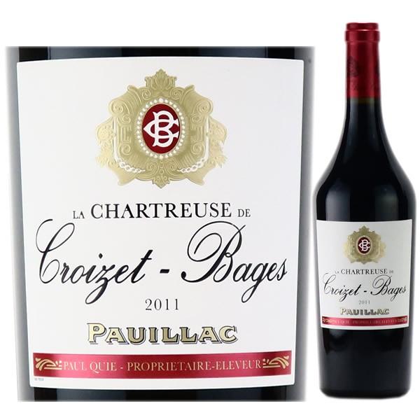 ラ シャルトリューズ クロワゼ バージュ ポイヤック 2011 赤ワイン