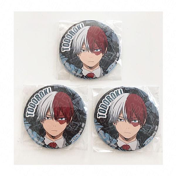 僕のヒーローアカデミア 缶バッジ 私達が来た! 轟焦凍 3個セット