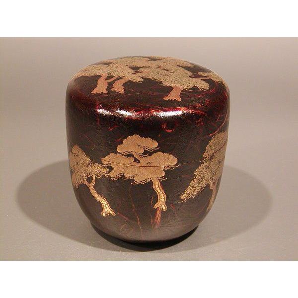 茶道具 大棗 松 蒔絵 内梨地、一瓢斎 作 : 佐藤大観堂 - 通販 - Yahoo