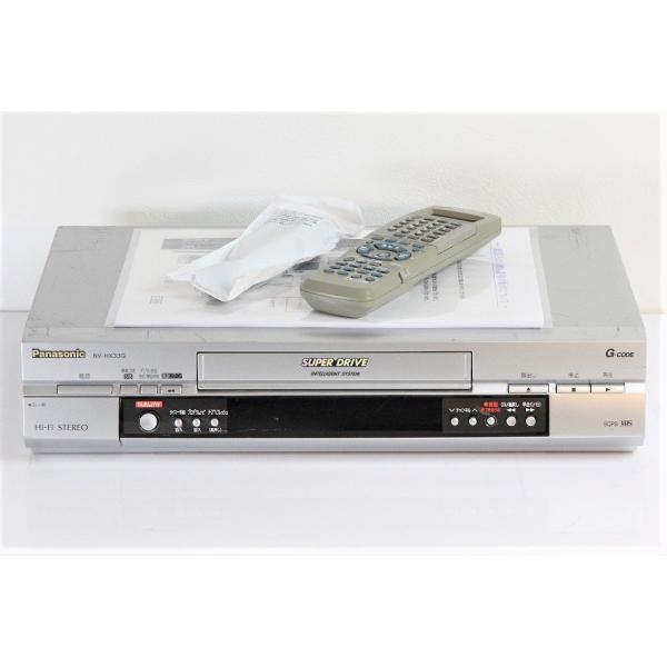 VHSビデオデッキ パナソニック NV-HX33G 【中古品】 : サンクス電機