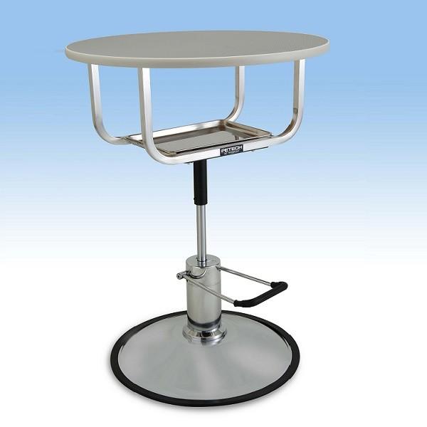 ハチコウ油圧式テーブル丸型アプロ720 人気商品 : ペット用品の