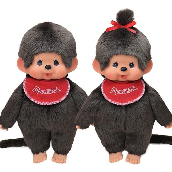 モンチッチ ぬいぐるみ プレミアムスタンダード L ブラウン 男の子