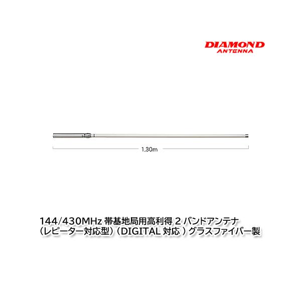 第一電波工業 VX30 144/430MHz帯 基地局用高利得2バンドアンテナ