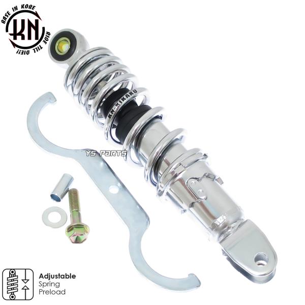 ツインダンパー KNリアサス銀230mm ライブディオJ ライブディオZX