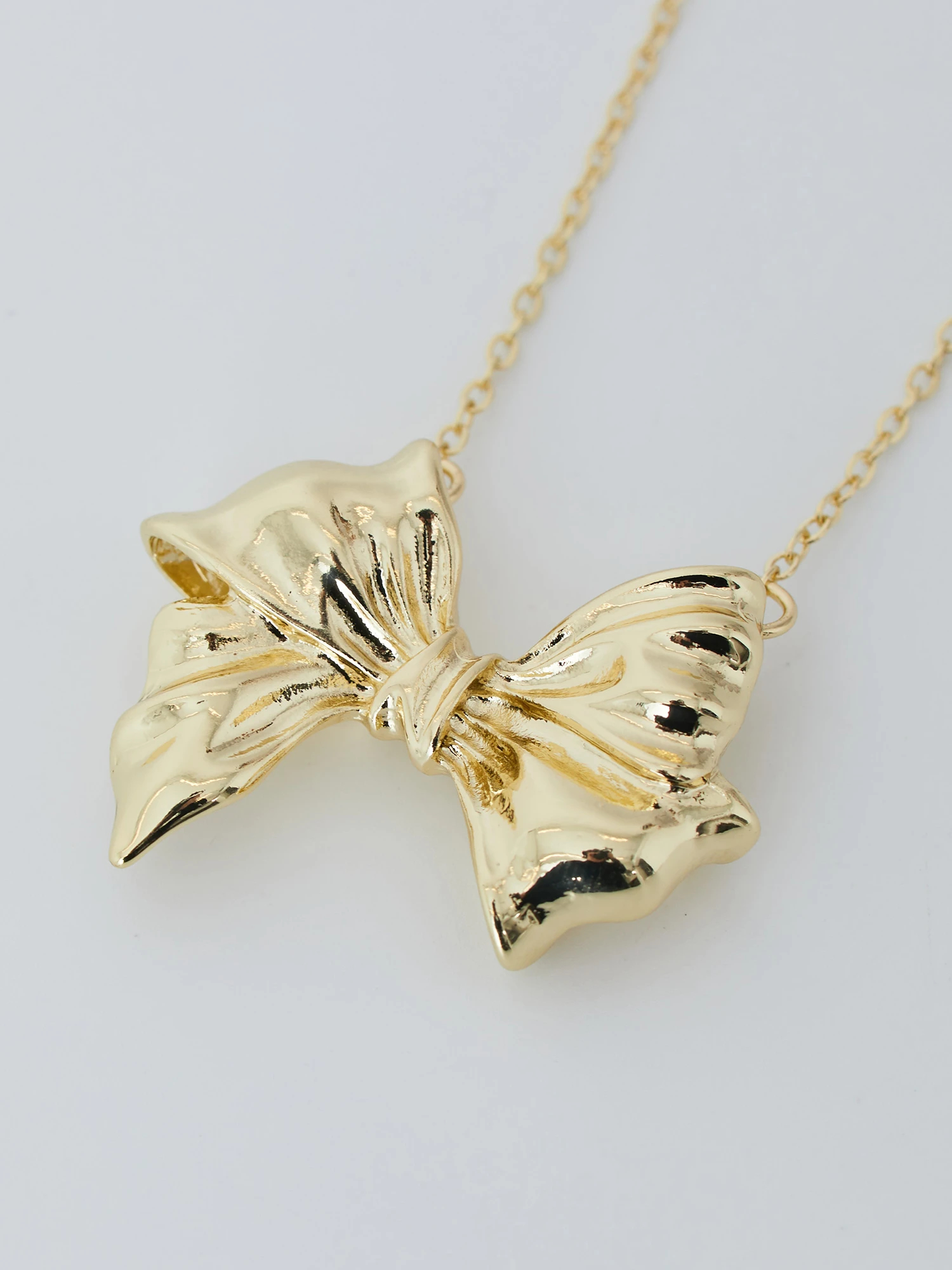 リボンネックレス - Ank Rouge(アンクルージュ)のネックレス