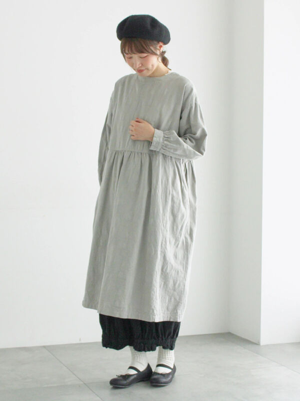 セール】 【WEB限定】コットンジャカード製品染め前後2WAYワンピース