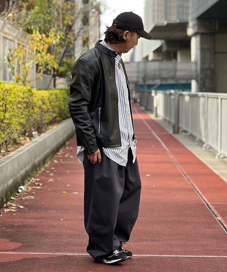 The Rolling Stones×JACKROSE】 LAMB LEATHER S RIDERS(MENS