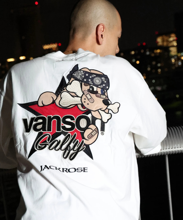 VANSON×GALFY×JACKROSE】 星犬Tee SS(MENS)｜ファッション通販 SANKO