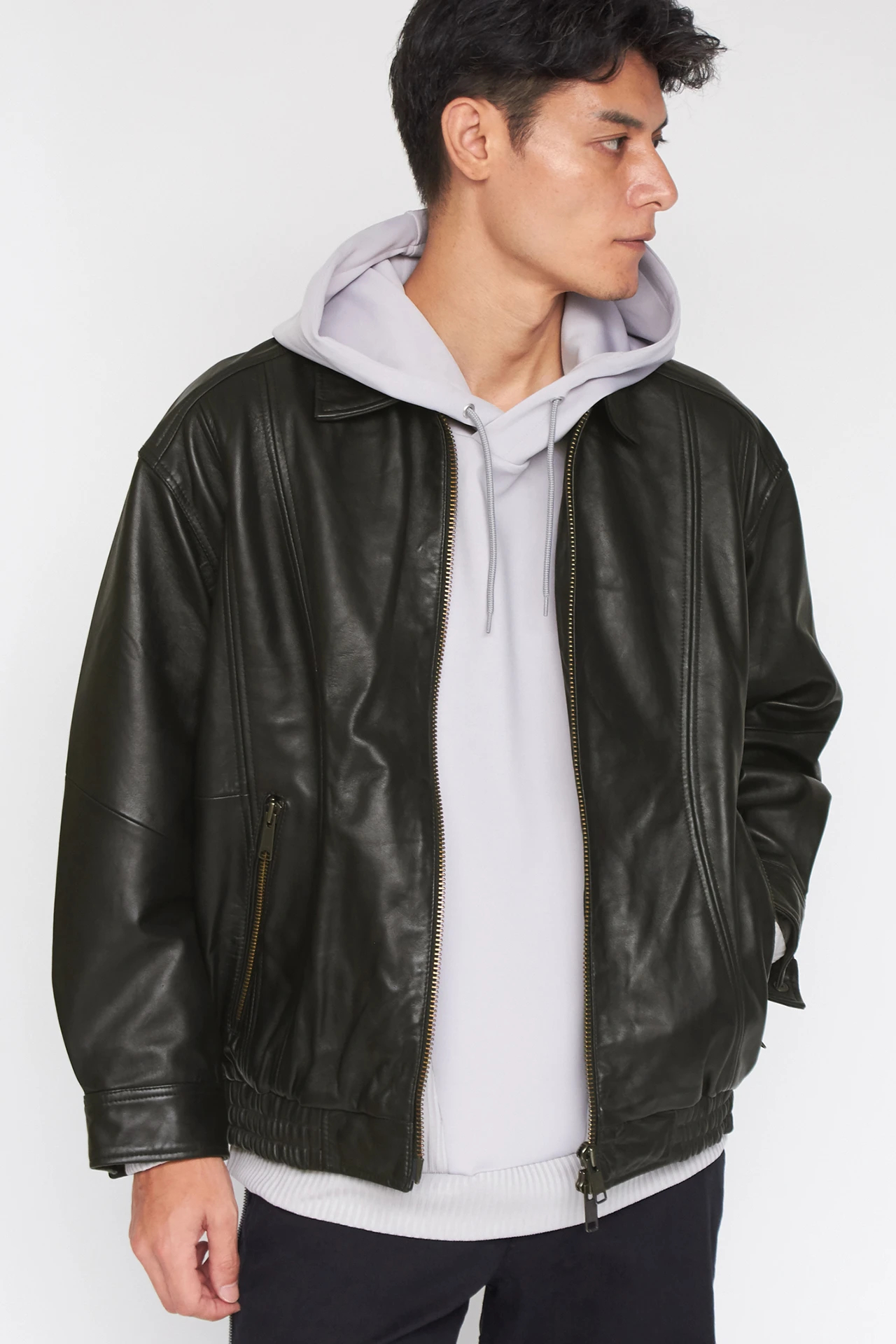 TORNADO MART∴オーバーレザーブルゾン / TORNADO MART（トルネード