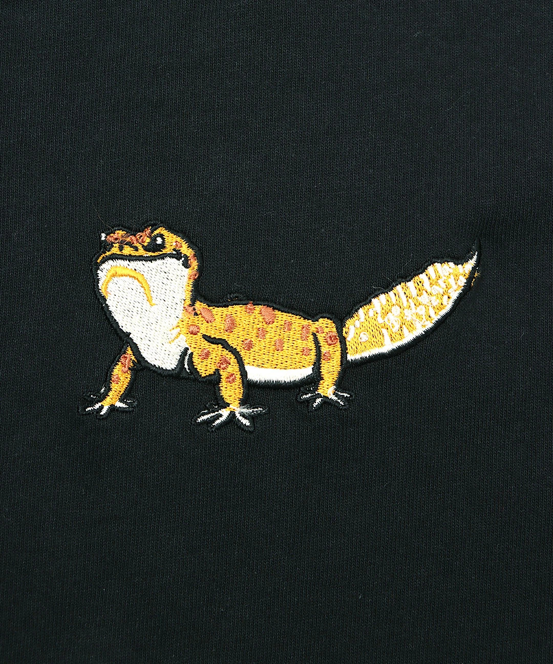 go slow caravan USAコットン レオパードゲッコーTシャツ【WEB限定