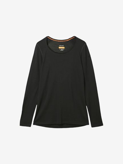 公式】200 オアシス ロングスリーブ スクープ(レディース)｜アイス