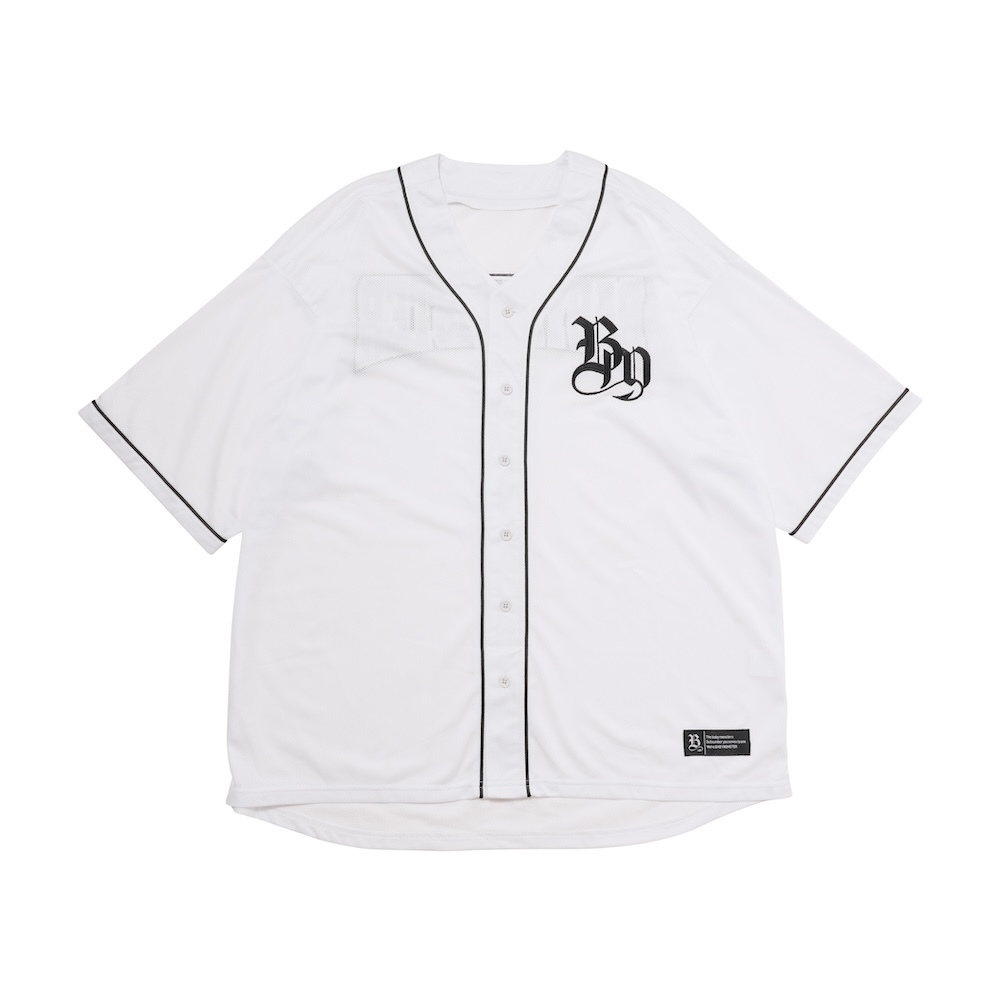 三代目 KINGDOM ベースボールシャツ 白 ホワイト 三代目 KINGDOM