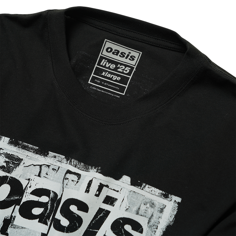 Tシャツ Logo 【UKデザイン】 Black | Oasis Live '25 JAPAN Official