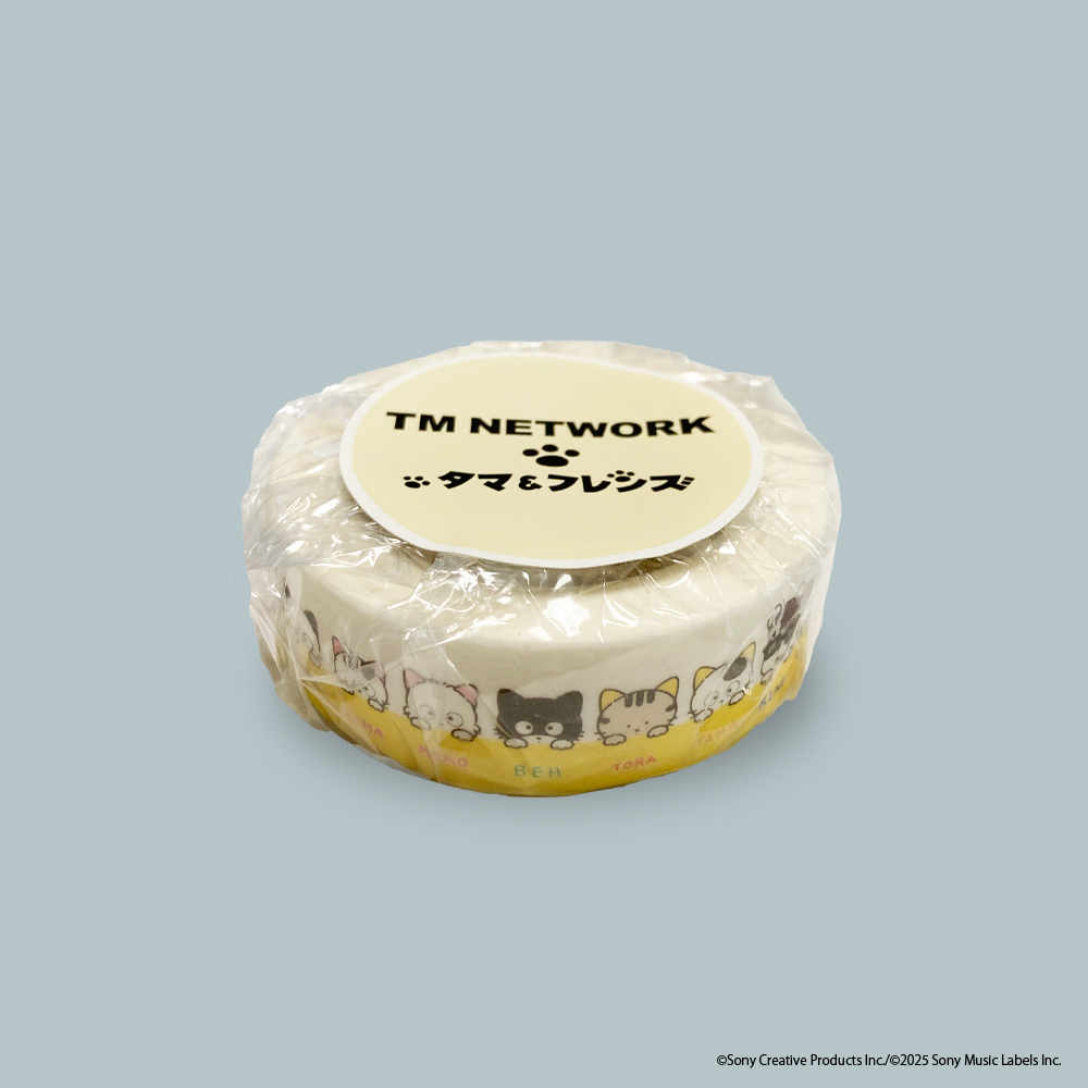 タマ＆フレンズコラボ・マスキングテープA | TM NETWORK IP SHOP