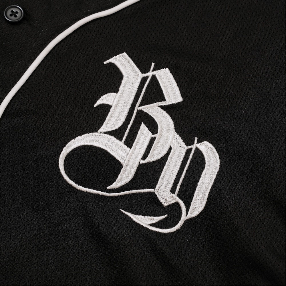 ベリーグッドマン ベースボールシャツ 甲子園 ブラック Mサイズ 【公式