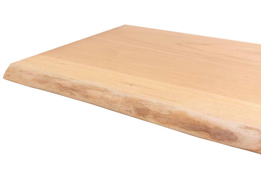 ITAYA / 銘木ミミ付棚板 無垢ブラックチェリー【サイズ600×200×12mm