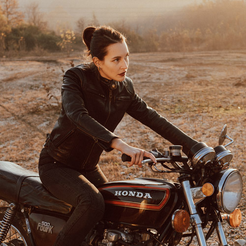 サディスティックビー レザージャケット シングルライダース