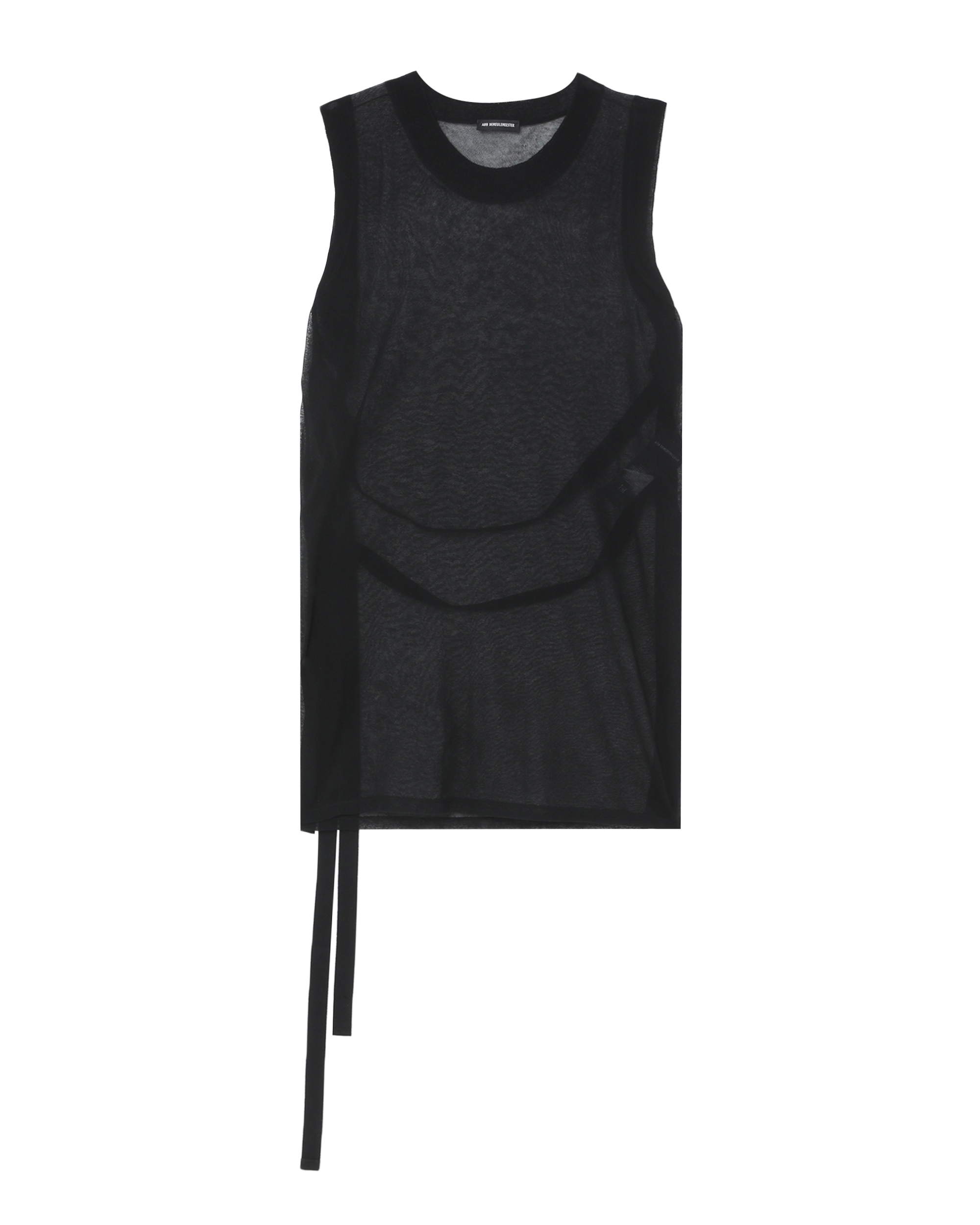 09SS ANN DEMEULEMEESTER Silk Tank Top Women's Ann Demeulemeester