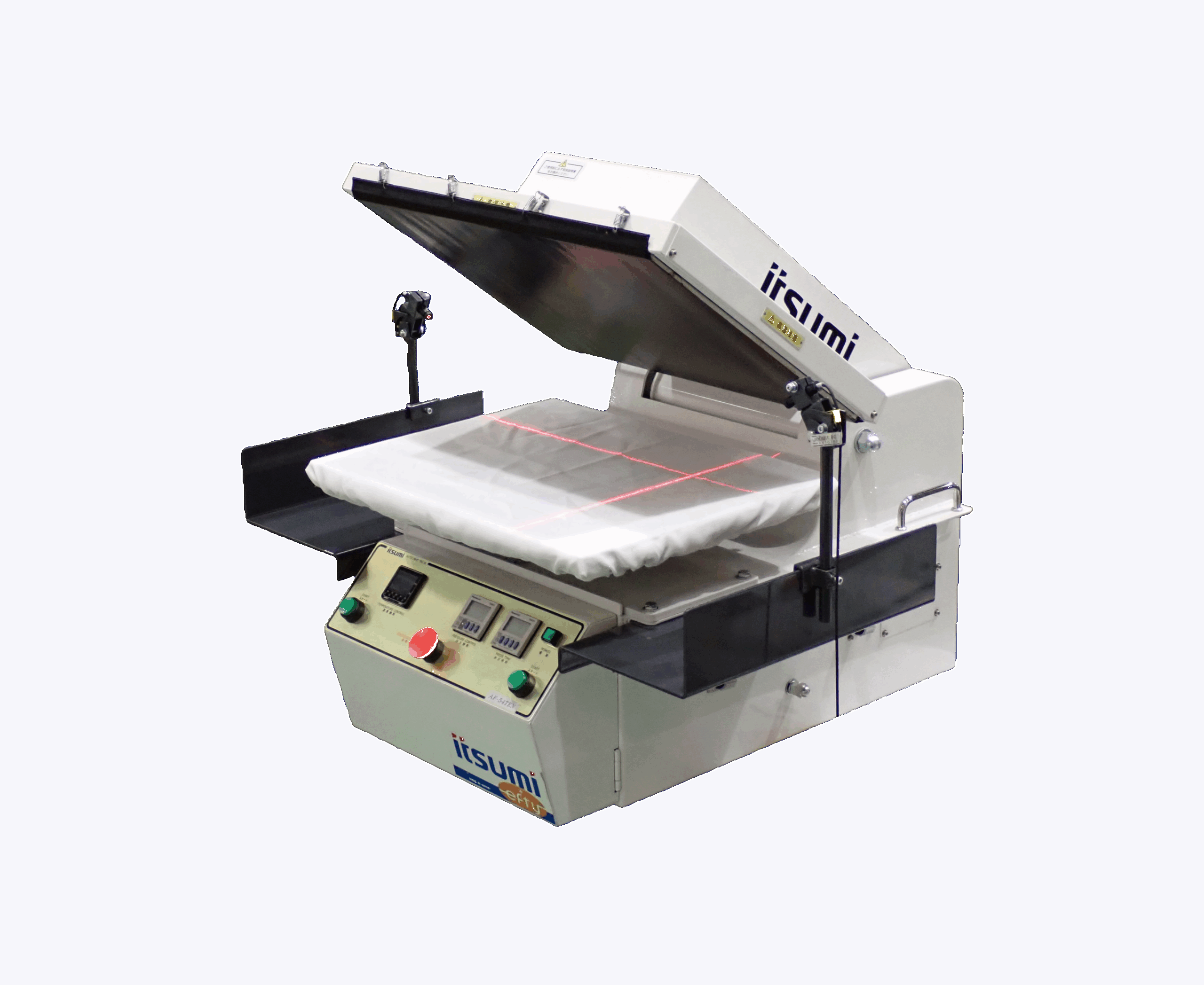卓上自動転写プレス機 AF-54TEN - イツミグループアパレル製品総合サイト