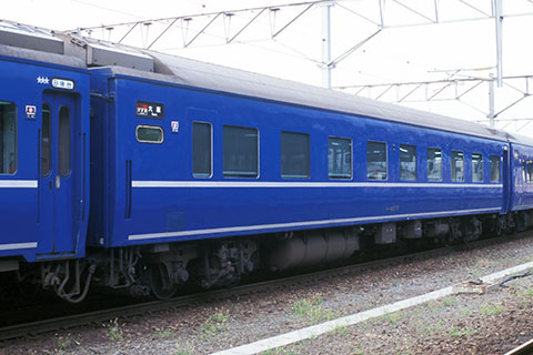 カツミ 24系24・25形客車(銀帯車) オハネ25形100番台 2012年製 カツミ