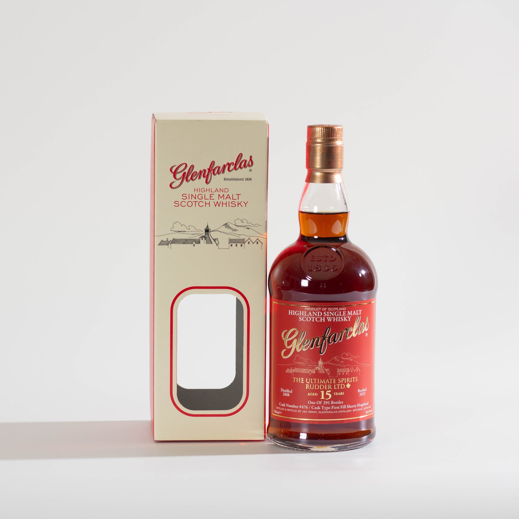 グレンファークラス2008 15年 1stフィルシェリーバット 700ml