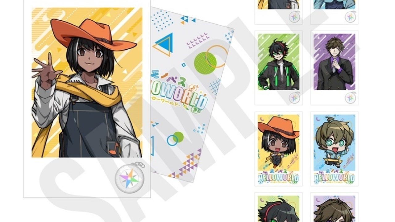 モノパス POP UP SHOP チェキ風カード スマイル モノパス チェキ風