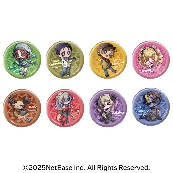 Identity V 第五人格 グリッターカンバッジコレクション【アニメイト