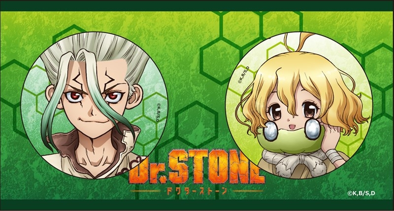 Dr.STONE ハピネス缶バッチ 17個セット 🧪「Dr.STONE」のハピネス缶