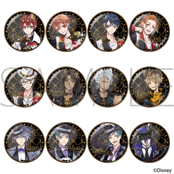 ツイステハーツラビュル 缶バッジ52点セット [公式