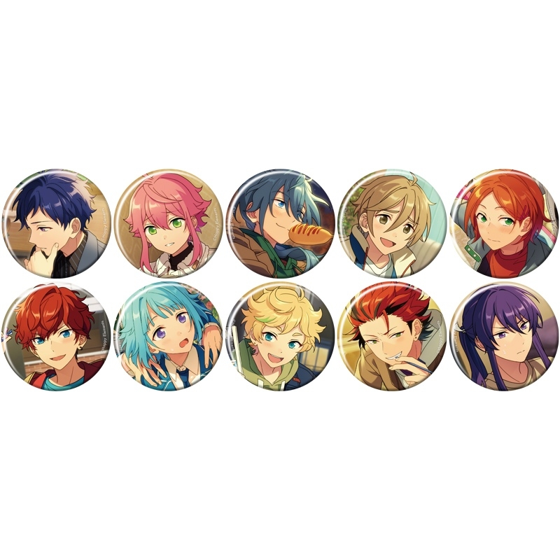 あんスタ 漣ジュン 缶バッジ フィーチャー2 idol フィーチャースカウト