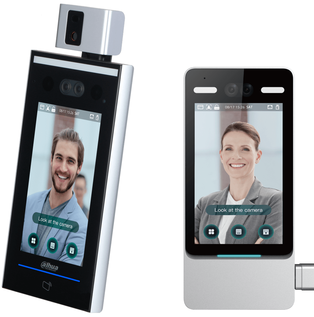 AI顔認証付きサーマルカメラ