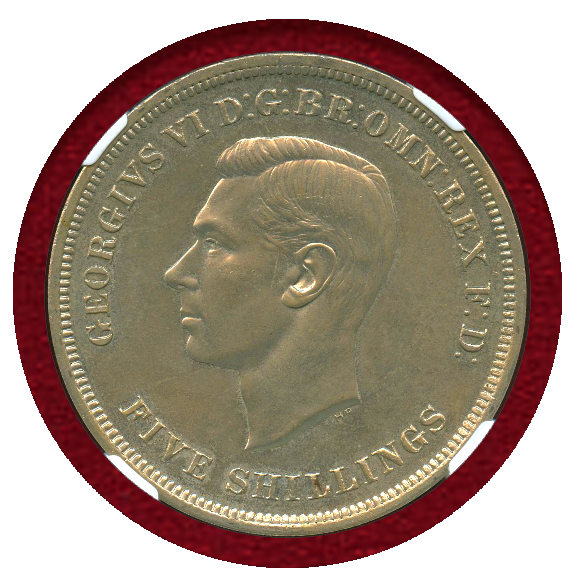 JCC | ジャパンコインキャビネット / イギリス 1951年 クラウン 白銅貨