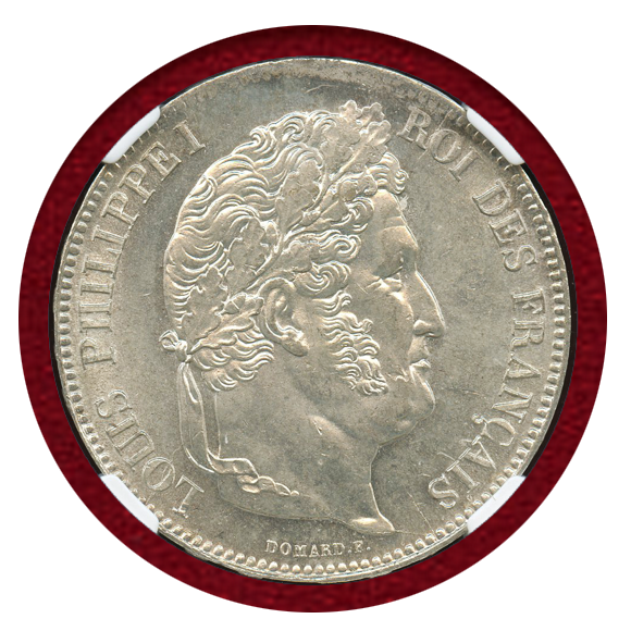 JCC | ジャパンコインキャビネット / フランス 1834W 5フラン 銀貨