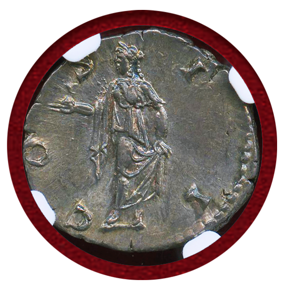 ローマ帝国 カラカラ 198-217年 デナリウス銀貨 @147 ディーヴァ